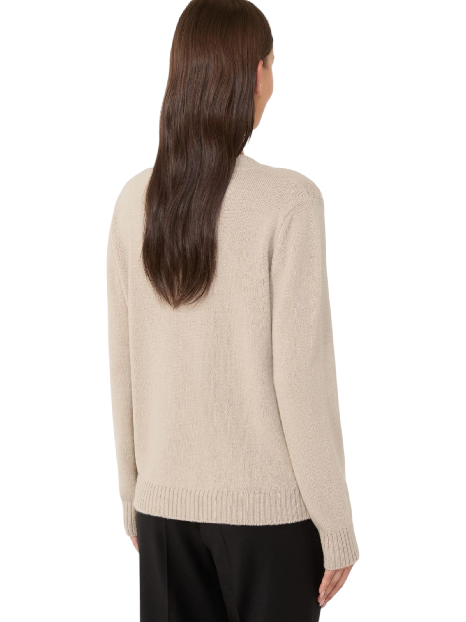 nmnstr② Project X Paris COL ROND PATCH POLARIS - Maglione - crème camel